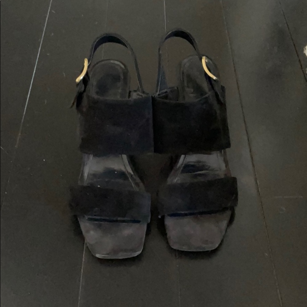 Celine block heels